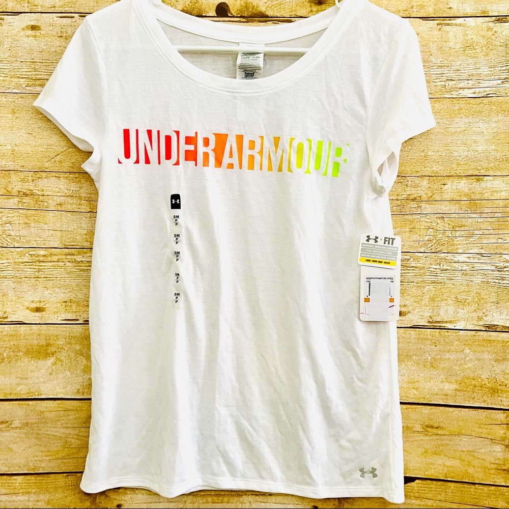 Under Armour Women’s Short Sleeve Neon Graphic Top